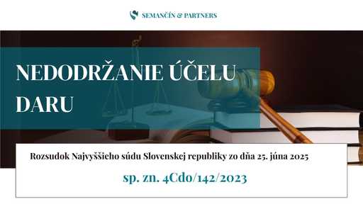 Nedodržanie účelu daru: môže darca odstúpiť od darovacej zmluvy?