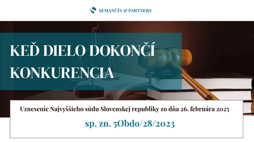 Keď dielo dokončí konkurencia: Ako sa vysporiadať so zmluvou o dielo po dodatočnej nemožnosti plnenia?  