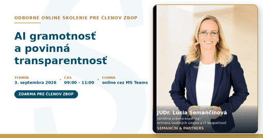 AI gramotnosť a povinná transparentnosť