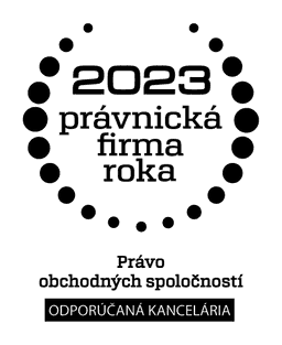 Prestížna súťaž Právnická firma roka 2023 zaradila advokátsku kanceláriu medzi odporúčané kancelárie pre oblasť právo obchodných spoločností.